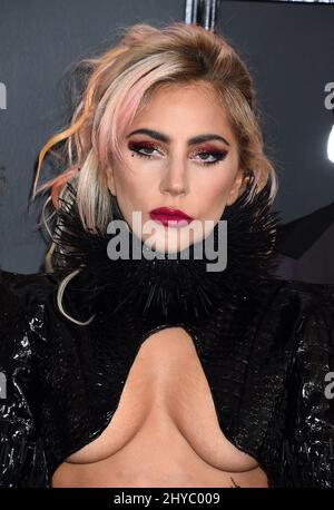 Lady Gaga nimmt an den Annual Grammy Awards 59. in Los Angeles Teil Stockfoto