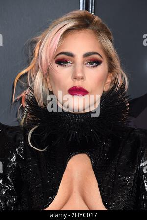 Lady Gaga nimmt an den Annual Grammy Awards 59. in Los Angeles Teil Stockfoto