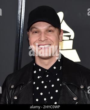 Gavin DeGraw nimmt an den Annual Grammy Awards 59. in Los Angeles Teil Stockfoto