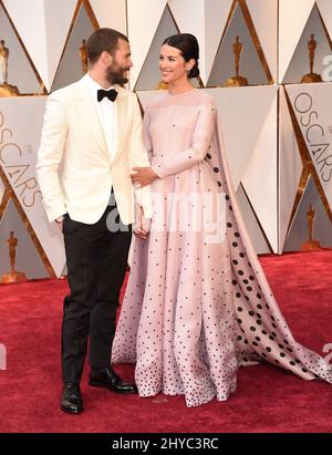 Jamie Dornan, Amelia Warner bei den Academy Awards 89. im Dolby Theater Stockfoto
