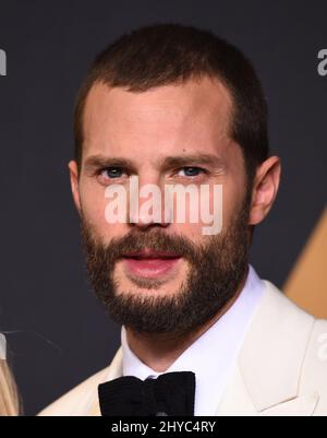 Jamie Dornan im Pressesaal bei den Academy Awards 89., die im Dolby Theater in Hollywood, Los Angeles, USA, abgehalten wurden. Stockfoto