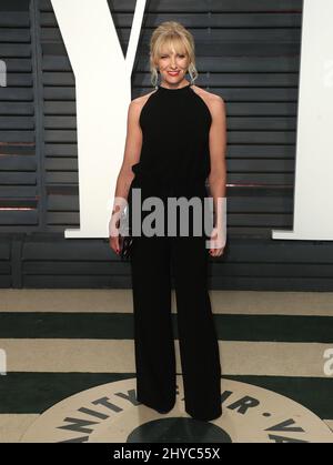 Toni Collette in der Vanity Fair Oscar Party im Beverly Hills, Los Angeles, USA. Stockfoto