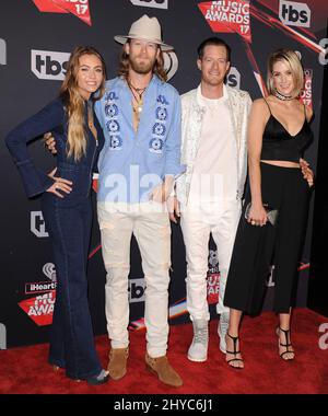 Florida Georgia Line nimmt an den iHeart Radio Music Awards 2017 im Forum Teil Stockfoto