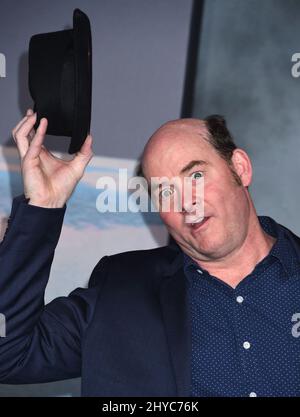 David Koechner bei Warner bros. Bilder und legendäre Bilder präsentieren die Premiere von „Kong: Skull Island“ im Dolby Theater in Los Angeles, USA Stockfoto