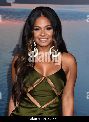 Christina Milian bei Warner bros. Bilder und legendäre Bilder präsentieren die Premiere von „Kong: Skull Island“ im Dolby Theater in Los Angeles, USA Stockfoto