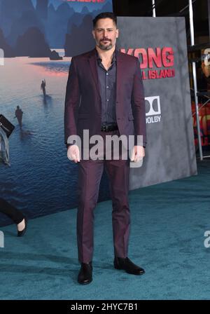 Joe Manganiello bei Warner bros. Bilder und legendäre Bilder präsentieren die Premiere von „Kong: Skull Island“ im Dolby Theater in Los Angeles, USA Stockfoto