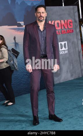 Joe Manganiello bei Warner bros. Bilder und legendäre Bilder präsentieren die Premiere von „Kong: Skull Island“ im Dolby Theater in Los Angeles, USA Stockfoto