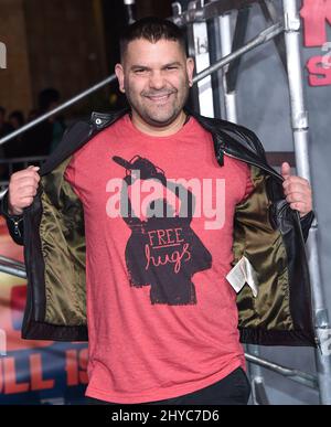Guillermo Diaz bei Warner bros. Bilder und legendäre Bilder präsentieren die Premiere von „Kong: Skull Island“ im Dolby Theater in Los Angeles, USA Stockfoto