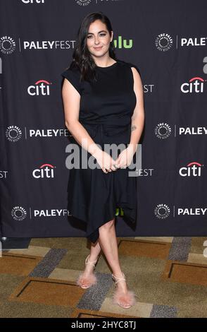 Alanna Masterson bei der Ankunft zum jährlichen PaleyFest Los Angeles: The Walking Dead 34. im Dolby Theater Stockfoto