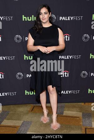 Alanna Masterson bei der Ankunft zum jährlichen PaleyFest Los Angeles: The Walking Dead 34. im Dolby Theater Stockfoto