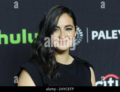 Alanna Masterson bei der Ankunft zum jährlichen PaleyFest Los Angeles: The Walking Dead 34. im Dolby Theater Stockfoto