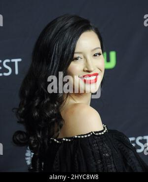 Christian Serratos bei der Ankunft zum jährlichen PaleyFest Los Angeles: The Walking Dead 34. im Dolby Theater Stockfoto