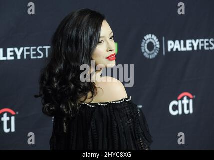 Christian Serratos bei der Ankunft zum jährlichen PaleyFest Los Angeles: The Walking Dead 34. im Dolby Theater Stockfoto