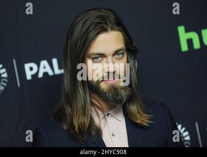 Tom Payne bei der Ankunft zum jährlichen PaleyFest Los Angeles: The Walking Dead 34. im Dolby Theater Stockfoto