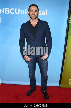 Dylan Bruce bei der Ankunft am NBC Universal Summer Press Day 2017 im Beverly Hilton Hotel in Beverly Hills, Los Angeles, 20.. März 2017 Stockfoto