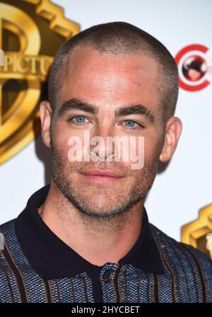 Chris Pine nimmt an der Warner Bros. Präsentation für „Blade Runner 2049“ auf der CinemaCon 2017 im Caesars Palace in Las Vegas, USA, Teil Stockfoto