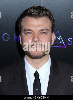 Pilou Asbaek beim „Ghost in the Shell“ New auf dem AMC Lincoln Square in New York, USA Stockfoto