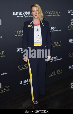 Alanis Morissette kommt zum FYC-Event für Amazon Videos „Transparent“, das im Hollywood Athletic Club in Los Angeles, USA, abgehalten wird Stockfoto