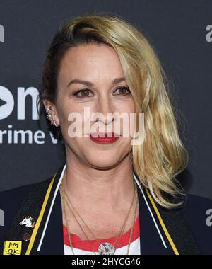 Alanis Morissette kommt zum FYC-Event für Amazon Videos „Transparent“, das im Hollywood Athletic Club in Los Angeles, USA, abgehalten wird Stockfoto