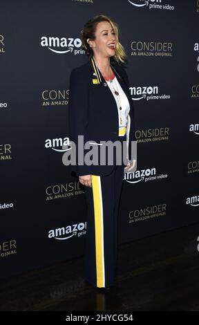 Alanis Morissette kommt zum FYC-Event für Amazon Videos „Transparent“, das im Hollywood Athletic Club in Los Angeles, USA, abgehalten wird Stockfoto