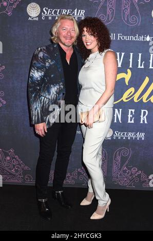 Phillip Sweet und Rebecca Arthur bei der T. J. Die Martell Foundation heiratet Essen, Wein und Musik beim jährlichen Nashville Best Cellars Dinner 18. im Omni Hotel Nashville in Nashville, USA Stockfoto