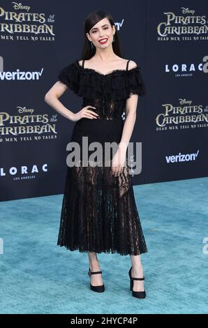 Sophia Carson besuchte Disneys Premiere „Pirates of the Caribbean: Dead Men Tell No Tales“ in Los Angeles Stockfoto