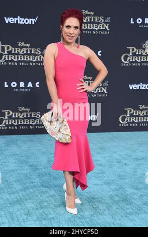Sharna Burgess besuchte Disney's Premiere „Pirates of the Caribbean: Dead Men Tell No Tales“ in Los Angeles Stockfoto