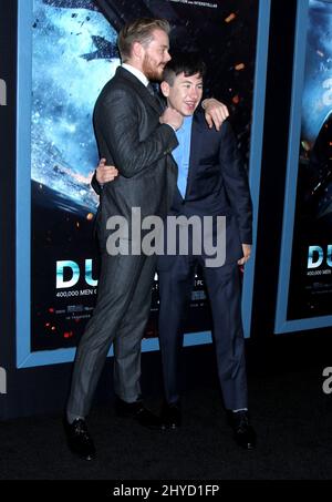 Jack Lowden & Barry Keoghan 'DUNKIRK' US-Premiere auf dem AMC Loews Lincoln Square am 18. Juli 2017. Stockfoto