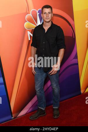 Brendan Fehr bei der Ankunft zur NBC TCA Summer Press Tour 2017 im Beverly Hilton Hotel. Stockfoto