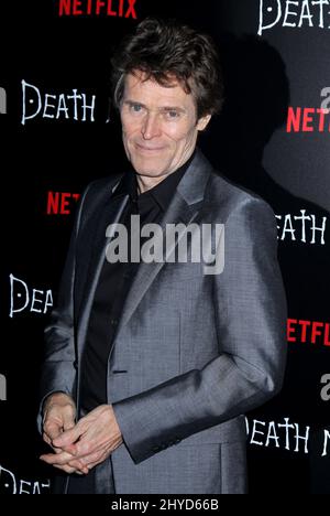 Willem Dafoe bei der Premiere von „Death Note“ auf dem AMC Loews Lincoln Square in New York, USA Stockfoto