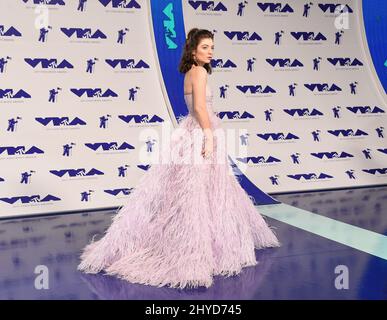 Lorde an den MTV Video Music Awards 2017 auf dem Forum in Los Angeles, USA statt Stockfoto