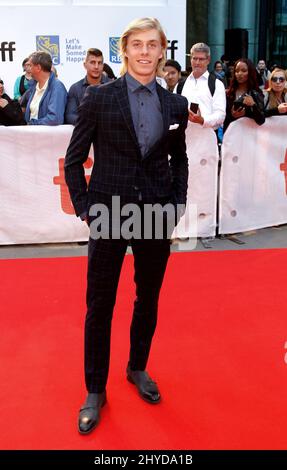 Denis Shapovalov 'Borg/McEnroe' Premiere beim Toronto International Film Festival 2017 in der Roy Thomson Hall Stockfoto