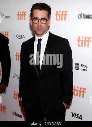 Colin Farrell 'The Killing of a Sacred Deer'' Premiere beim Toronto International Film Festival 2017 im Elgin Stockfoto