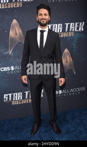 Shazad Latif bei der Premiere von „Star Trek: Discovery“ im Cinerama Dome Hollywood Stockfoto