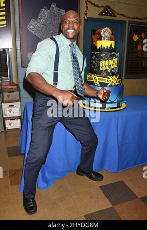 Terry Crews „Brooklyn Nine-Nine“ feiert die Episode 99. in den CBS Radford Studios Stockfoto