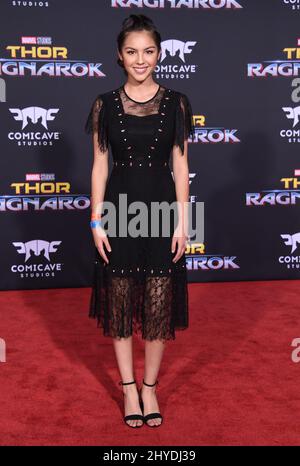 Olivia Rodrigo bei der Weltpremiere von Marvel „Thor: Ragnarok“ im El Capitan Theatre Stockfoto