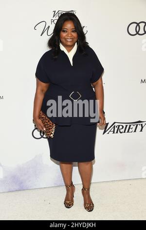Octavia Spencer besucht Variety's Power of Women: Los Angeles präsentiert von Lifetime im Beverly Wilshire Hotel in Los Angeles, USA Stockfoto