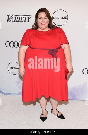 Chrissy Metz nimmt an Varieté's Power of Women: Los Angeles Teil, präsentiert von Lifetime im Beverly Wilshire Hotel in Los Angeles, USA Stockfoto
