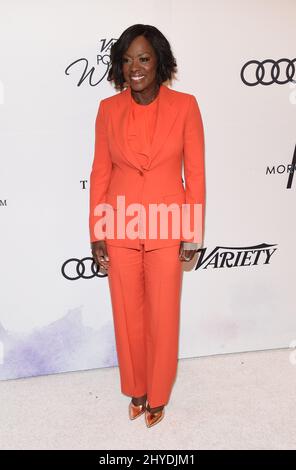 Viola Davis nimmt an Varieté's Power of Women: Los Angeles Teil, präsentiert von Lifetime im Beverly Wilshire Hotel in Los Angeles, USA Stockfoto
