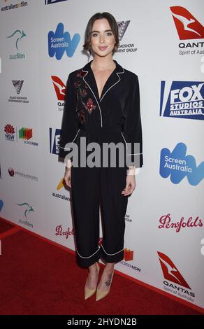 Ashleigh Brewer nimmt an der jährlichen Gala der Australier zum Film 6. Teil, die im Neuehouse Hollywood stattfindet Stockfoto