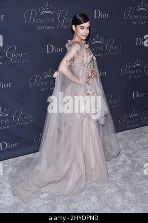 Sofia Carson nimmt an der Gala der Princess Grace Awards 2017 Teil Stockfoto