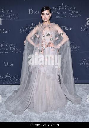 Sofia Carson nimmt an der Gala der Princess Grace Awards 2017 Teil Stockfoto