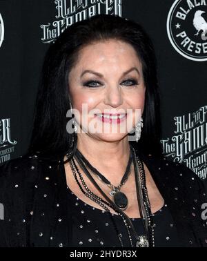 Crystal Gayle nimmt an der Abschiedsfeier von Kenny Rogers Teil Stockfoto