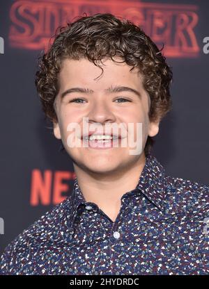 Gaten Matarazzo bei Netflix's Stranger Things 2 Premiere Event Stockfoto