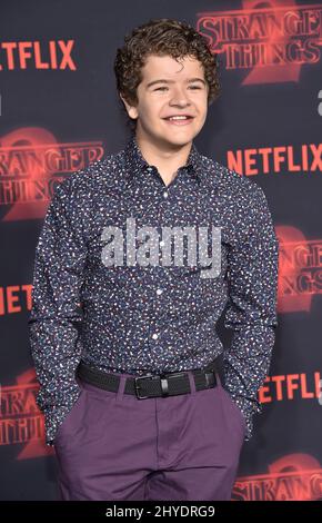 Gaten Matarazzo bei Netflix's Stranger Things 2 Premiere Event Stockfoto