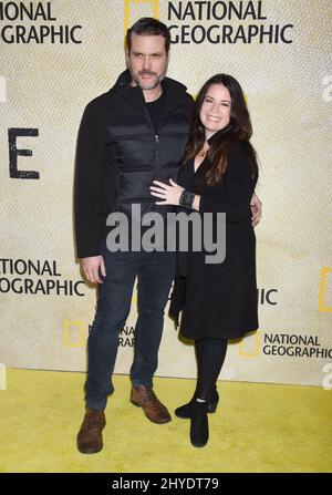 Holly Marie Combs bei der Premiere des Long Road Home in Westwood, Kalifornien Stockfoto