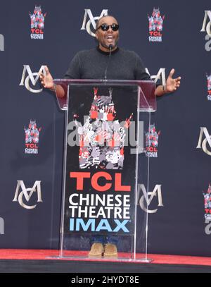 Lee Daniels bei der Mariah Carey Hand and Footprints Zeremonie im TCL Chinese Theatre Stockfoto