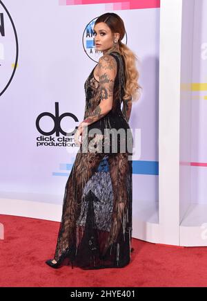 Kehlani bei den American Music Awards 2017 im Microsoft Theater L.A. Live Stockfoto