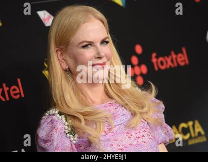 Nicole Kidman nimmt an den AACTA International Awards 7. Teil, die am 5. Januar 2018 im Avalon Hollywood in Hollywood verliehen wurden Stockfoto