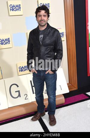 Ron Livingston bei der „Game Night“-Weltpremiere in Los Angeles am 21.. Februar 2018 Stockfoto